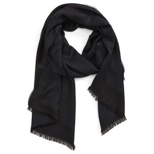 MULBERRY Tree Jacquard Silk & Organic Cotton Scarf